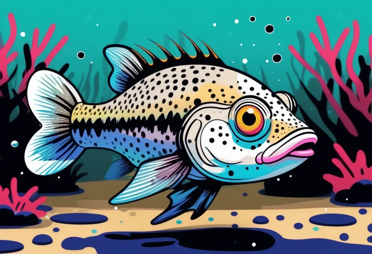 Panzerwelse auf dem Kiesboden eines bepflanzten Aquariums