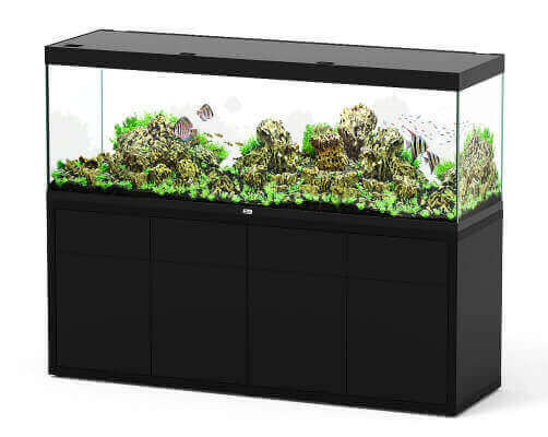 aquarium aquatlantis Sublime 200x60 Piano schwarz 675 Liter
