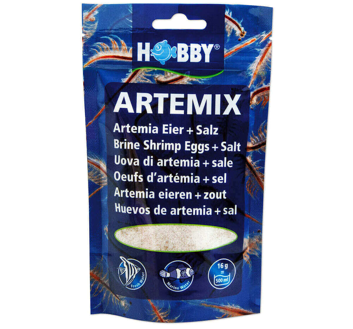 Hobby Artemix gebrauchsfertige Mischung Artemia + Salz 195 g