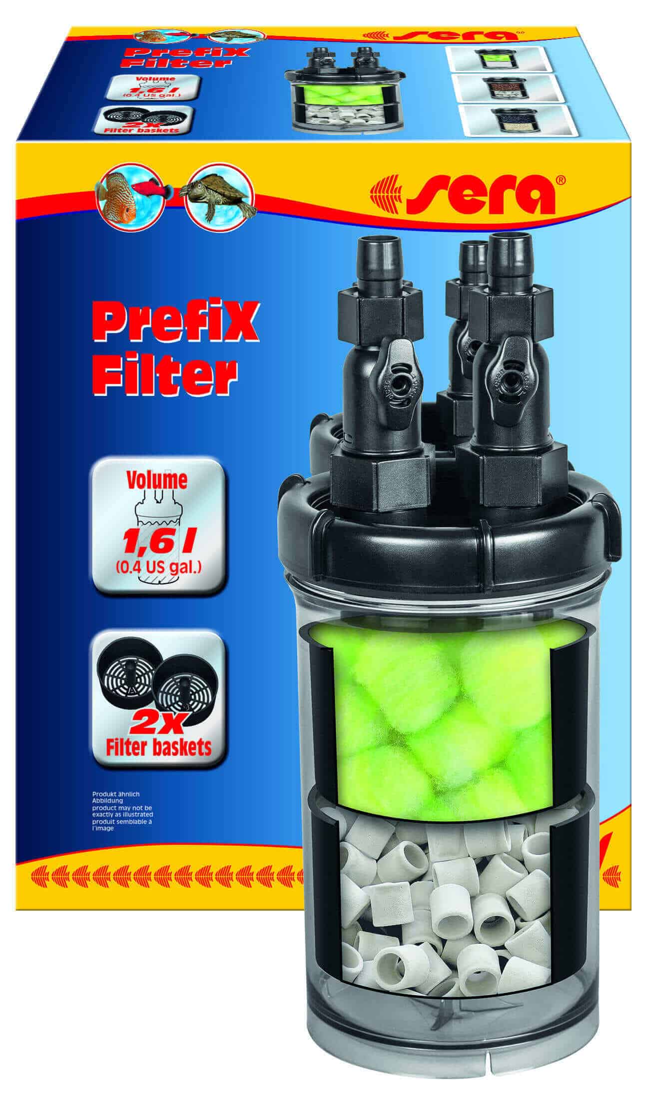 sera PrefiX Filter Vorfilter 1,6 Liter