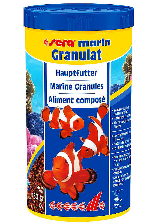 sera marin Granulat Hauptfuttergranulat 1.000 ml