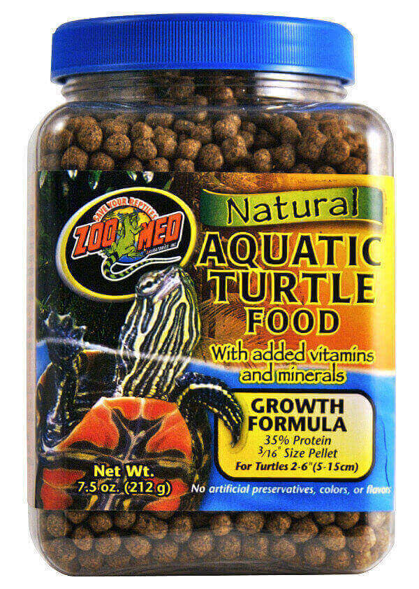 Zoo Med Natural Aquatic Turtle Food Growth 212 g